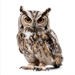 Obraz premium great horned owl on a branch