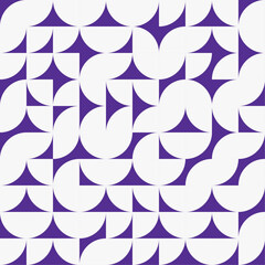Obraz premium Abstract geometric pattern background, trendy vector triangle shapes art. Bauhaus pattern colorful bauhaus pattern background. Minimal cover design. Abstract vector art