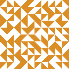 Abstract geometric pattern background, trendy vector abstract triangle shapes art. Bauhaus pattern colorful trendy bauhaus pattern background. Minimal cover design. Abstract vector Illustration