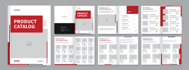 Catalog and catalogue design, a4 print Ready Product catalog design for your Company business. Multipurpose product catalog 