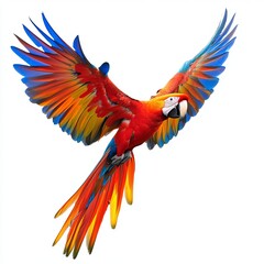 Fototapeta premium blue and yellow macaw ara ararauna