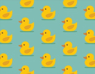 小さくて黄色いアヒルの壁紙