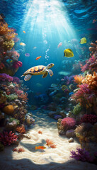 Tortue de mer