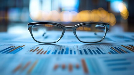 A business background with a finance look.