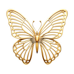 Golden Butterfly: Elegant Design Image