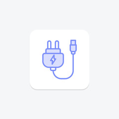 Fast Charging Adapter, vector, pixel perfect, illustrator file