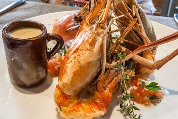 Gambas grillées 