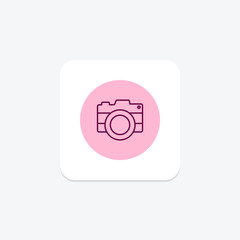 Digital Camera, vector, pixel perfect, illustrator file