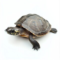 Fototapeta premium turtle on a white background