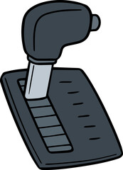Illustration of car transmission

