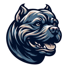 Pitbull vector and illustrations