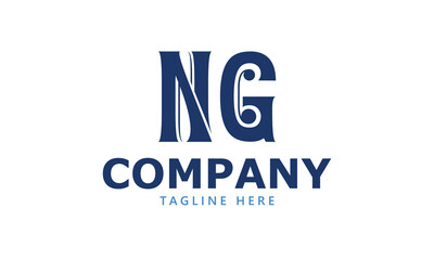 NG N ng initial logo | initial based abstract modern minimal creative logo, vector template image. luxury logotype logo, real estate homie logo. typography logo. initials logo
