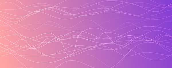 Abstract gradient background with wave beams