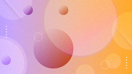 abstract orange and purple gradient geometric background vector illustration