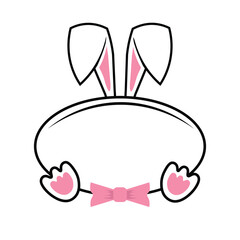 Easter Bunny Frame