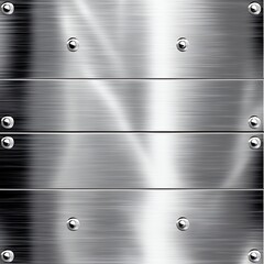Brushed Metal Texture Background Silver Steel Industrial Plate Surface
