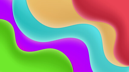 abstract colorful gradient geometric background vector illustration, for website design, wallpaper, and business presentation