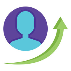 Growth Flat Icon