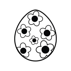 Fototapeta premium Easter Egg Icon