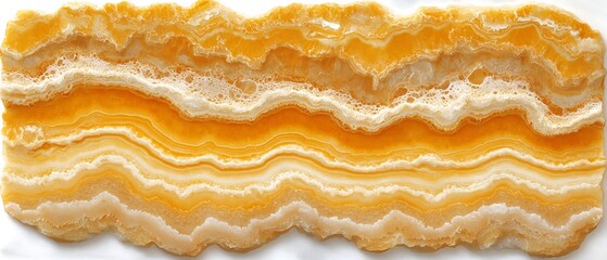 Fototapeta premium Close up view of a layered abstract stone slab