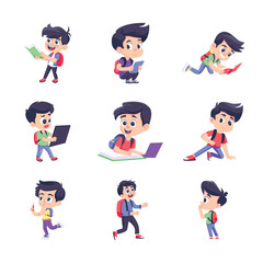 Kids Study Colored Set 2