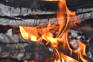 Hoguera, llamas, barbacoa