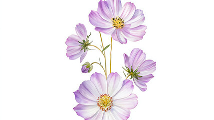 A close up of a bunch of purple flowers