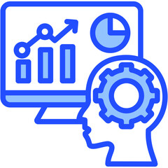 Fototapeta premium Business Intelligence Icon