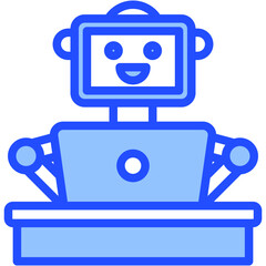 Robotic Workforce Icon