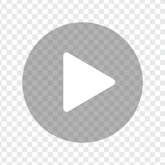 grey transparent play icon
