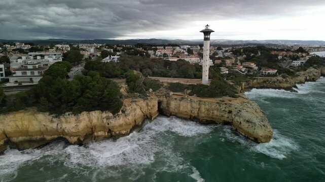 Faro de Torredembarra-Costa Dorada-Tarragona-Catalunya