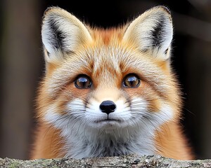 Fox Portrait in Nature