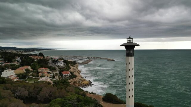 Faro de Torredembarra-Costa Dorada-Tarragona-Catalunya