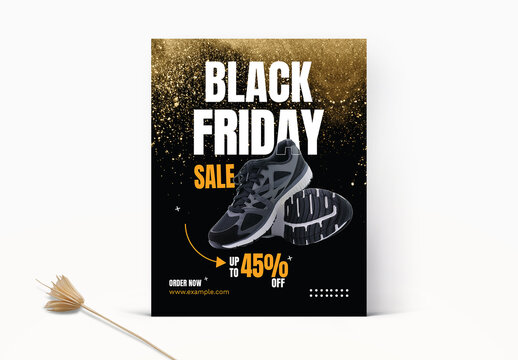 Black Friday Sale Poster Layout