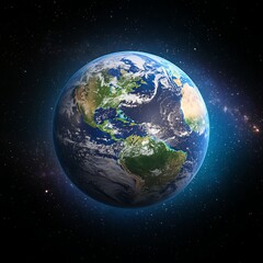 Earth from Space, Night View (4)