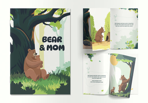 Animal Story Magazine Book Design
