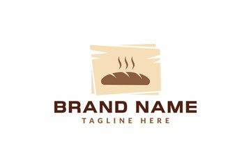 bread logo design. logo design icon vector illustration