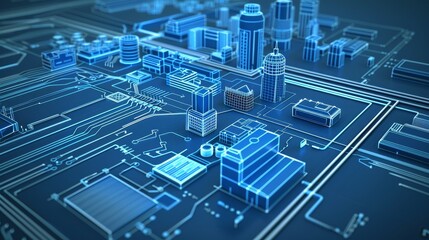 City on a Circuit Board