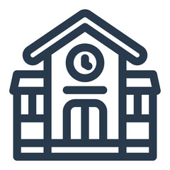 Side View of a Standard Yellow School Bus