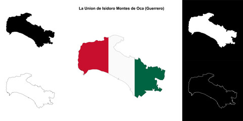 La Union de Isidoro Montes de Oca outline map