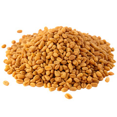 Fenugreek seeds in a heap isolated on transparent background png