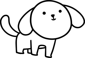 강아지 캐릭터