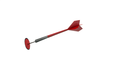 target with red arrow isolated on transparent white background PNG. GENERATIVE AI