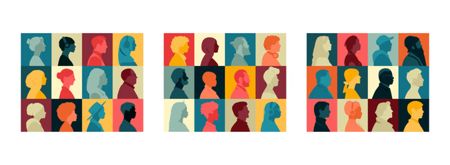 Set of icons. Modern colorful design.