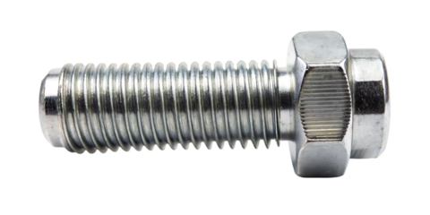 bolt isolated on transparent white background PNG. GENERATIVE AI