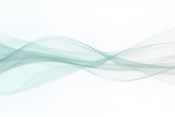 Obraz premium Abstract Teal Waves Background