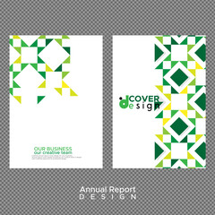 Annual report cover design