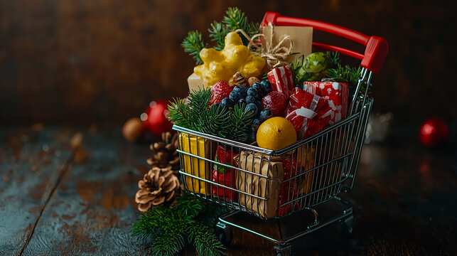 Online shopping data analytics hologram concept