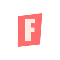 Fototapeta premium Alphabet Cut Out