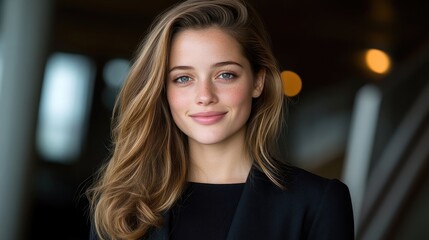 Obraz premium Portrait of a confident young woman